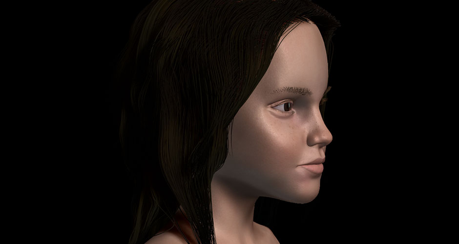 Young Girl Sculpt